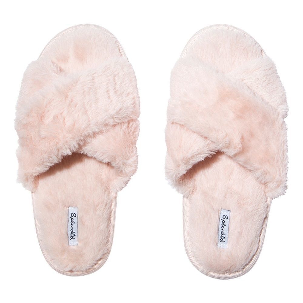 Splendid Faux Fur Slippers (M/L)